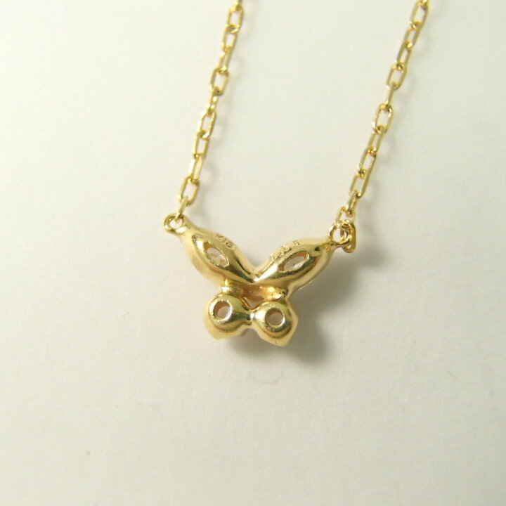 楽天市場】AVARON アヴァロン K18YG/ダイヤモンド 0.18ct バタフライ 