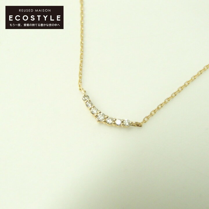 楽天市場】agete アガット 10124116420 メレダイヤ ネックレス 0.05ct 