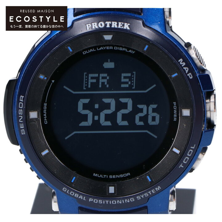 楽天市場】CASIO カシオ WSD-F30-BU PRO TREK smart プロトレック 