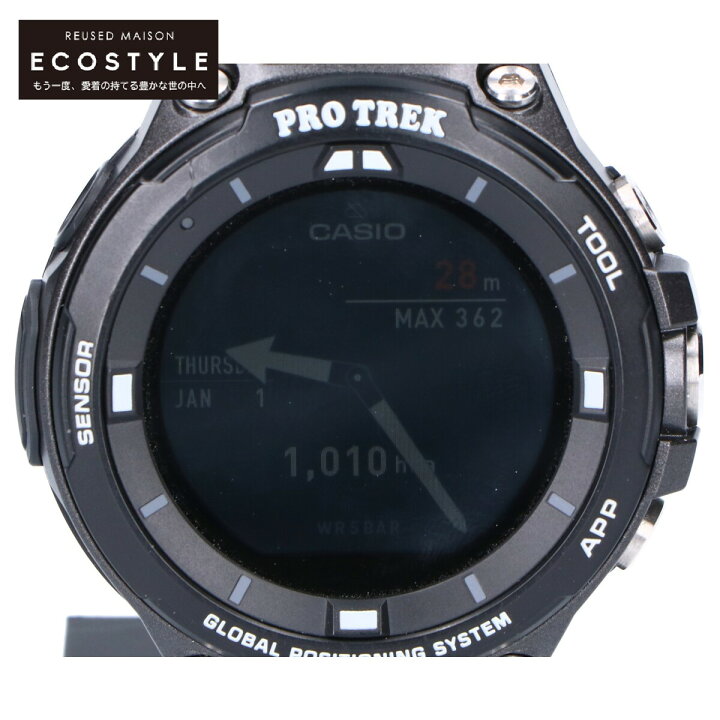 楽天市場】CASIO カシオ WSD-F20-BK PRO TREK Smart プロトレック 