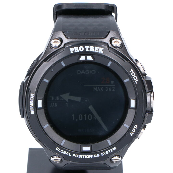 楽天市場】CASIO カシオ WSD-F20-BK PRO TREK Smart プロトレック  