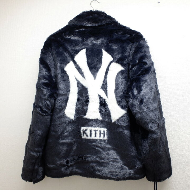 楽天市場】KITH キス xMLB KH1220-102 FOR YANKEES FAUX FUR COACHES 