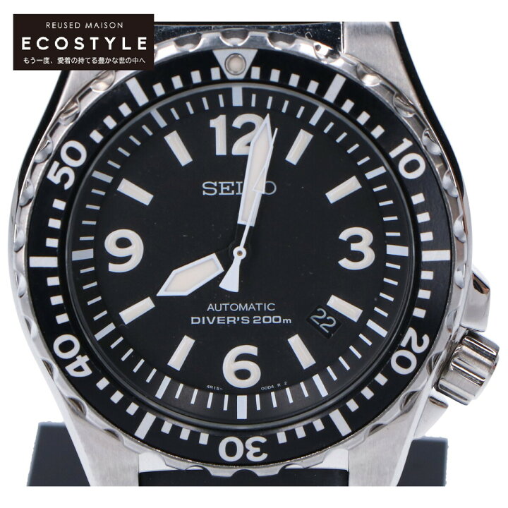 楽天市場】SEIKO セイコー SRP043K2 4R15-00D0 DIVERS ダイバーズ 