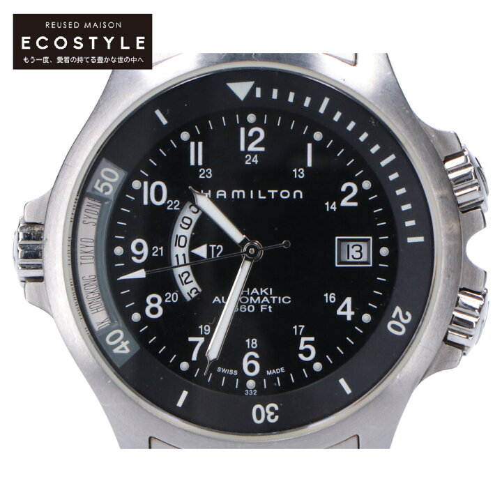 楽天市場】HAMILTON ハミルトン H776151 KHAKI AUTOMATIC 660Ft カーキ 