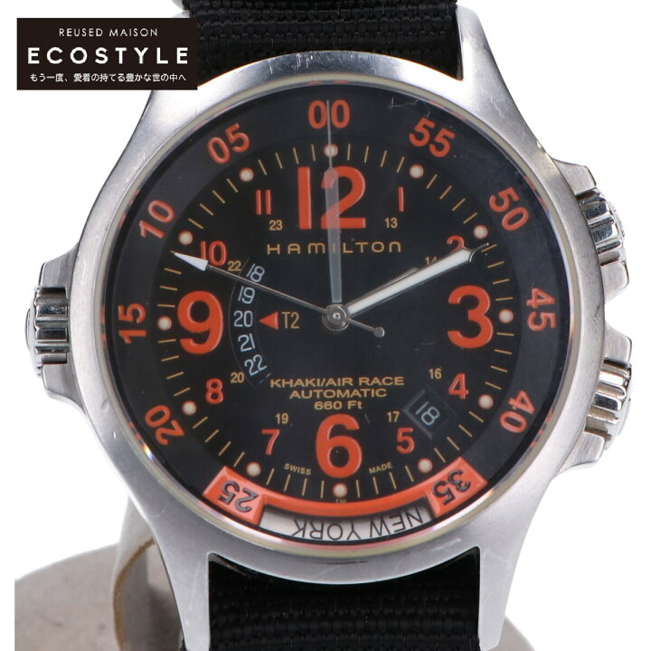楽天市場】HAMILTON ハミルトン H776650 Khaki GMT Air Race カーキGMT 