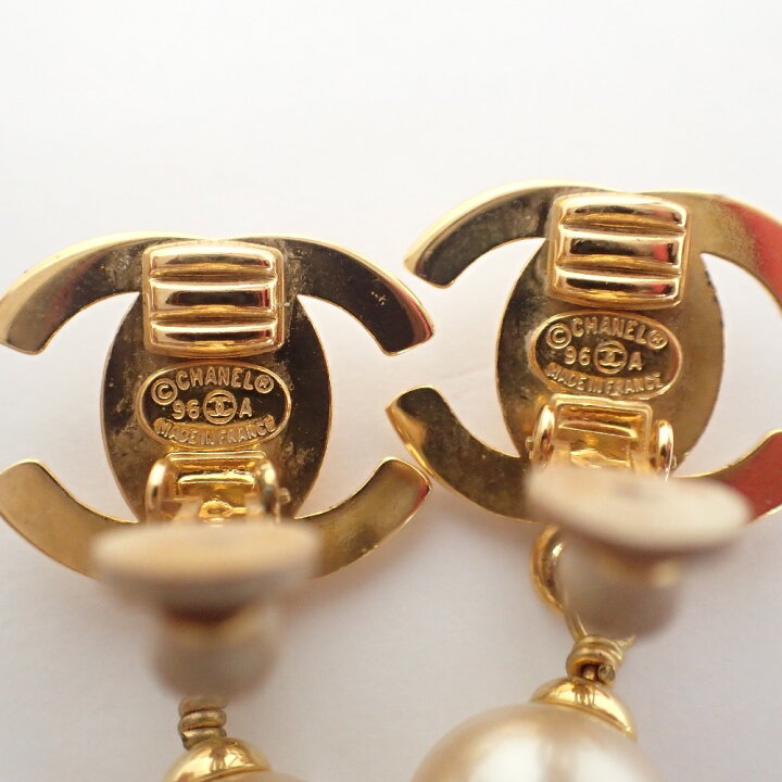 楽天市場】CHANEL シャネル 96V ココマーク ターンロック フェイク 