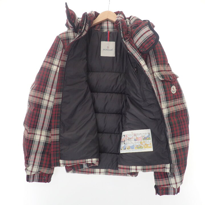 楽天市場】MONCLER モンクレール CHIMAY チェック ダウン ジャケット 2 