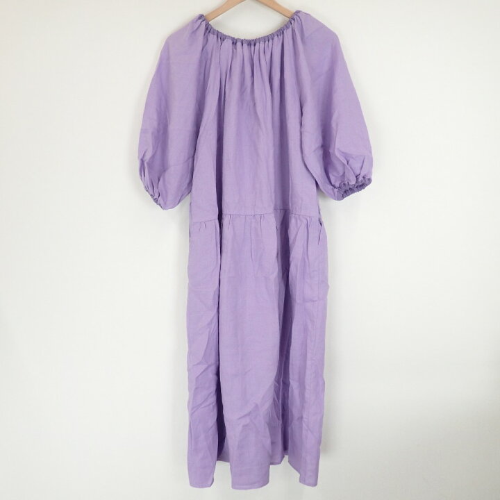 楽天市場】MYLAN マイラン MY19SS-OP030 Linen Volume Sleeve Dress 