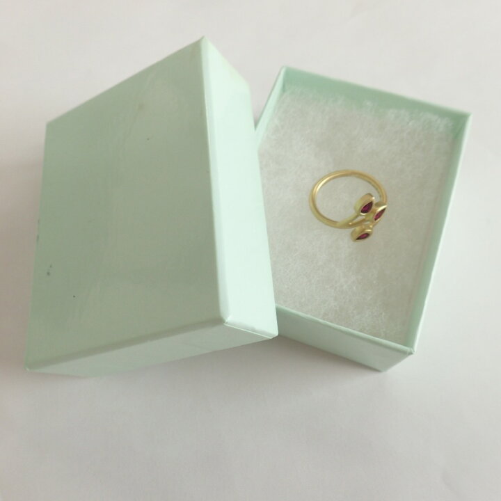楽天市場】ME&RO ミーアンドロー Vine Ring 3Pルビー リング K18 