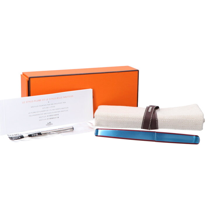 楽天市場】HERMES エルメス H200636A 55 ノーチラス 回転式ボールペン  