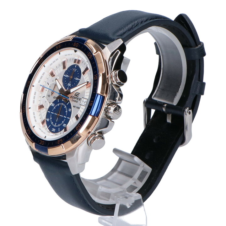 楽天市場】EDIFICE エディフィス xCASIOカシオ EFR-539L-7CV レザー 