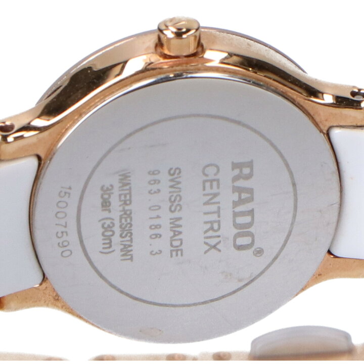楽天市場】RADO ラドー Centrix Diamonds 12Pダイヤモンド クオーツ  