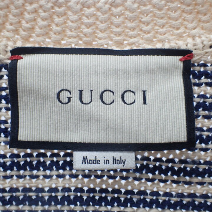 楽天市場】GUCCI グッチ 【国内正規】ボーダー エンブロイダリー 