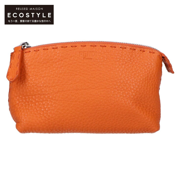 楽天市場】FENDI フェンディ 8N0114 SELLERIAセレリア レザー ポーチ  