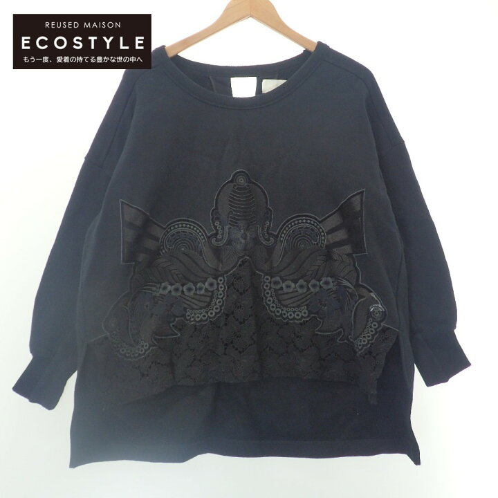 楽天市場】mame マメ MM14AW-JS035 レース刺繍 オーバーサイズ 