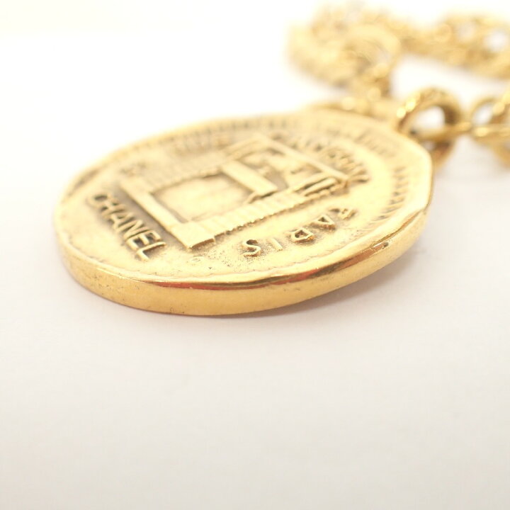 楽天市場】CHANEL シャネル 31 RUE CAMBON ビッグメダル チェーン  