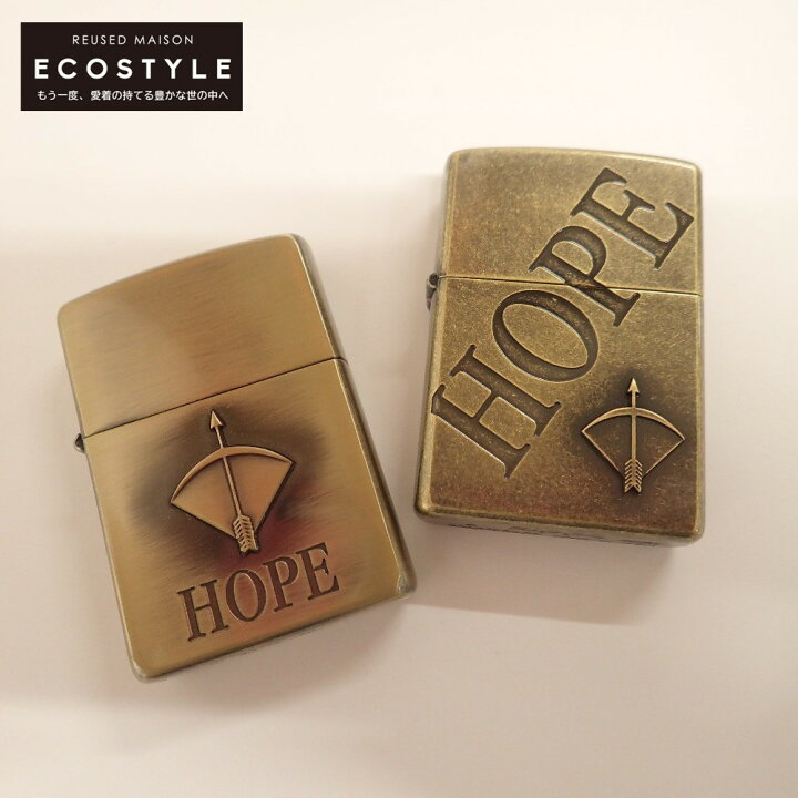 楽天市場】ZIPPO ジッポ x HOPE ホープ オイルライター 計2点 ライター 