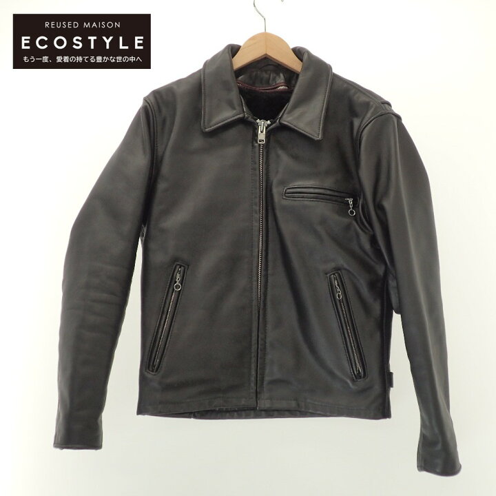 楽天市場】SCHOTT ショット 642 レザー ライナー付き 襟付きシングル 