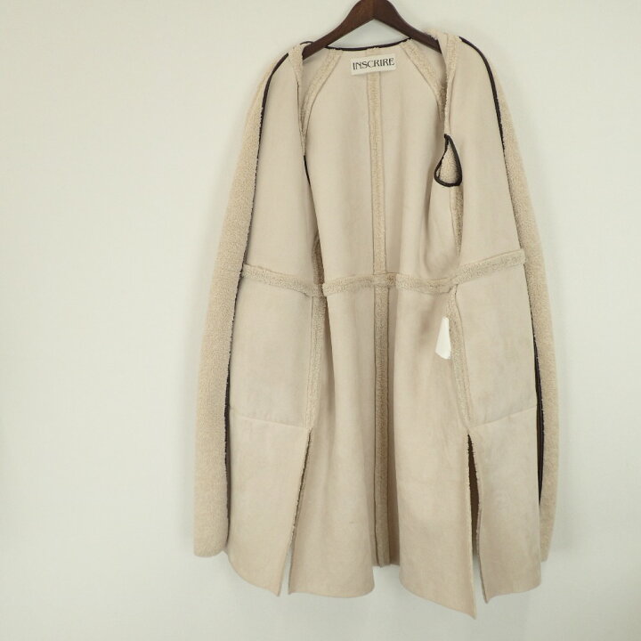 楽天市場】INSCRIRE アンスクリア I18AW-CT13 ベルト付 フェイク 