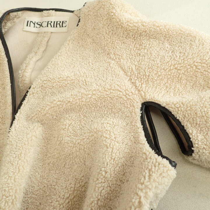 楽天市場】INSCRIRE アンスクリア I18AW-CT13 ベルト付 フェイク 