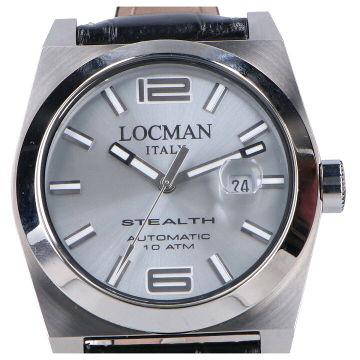 楽天市場】Locman ロックマン 205 STEALTH ステルス 型押しレザー  