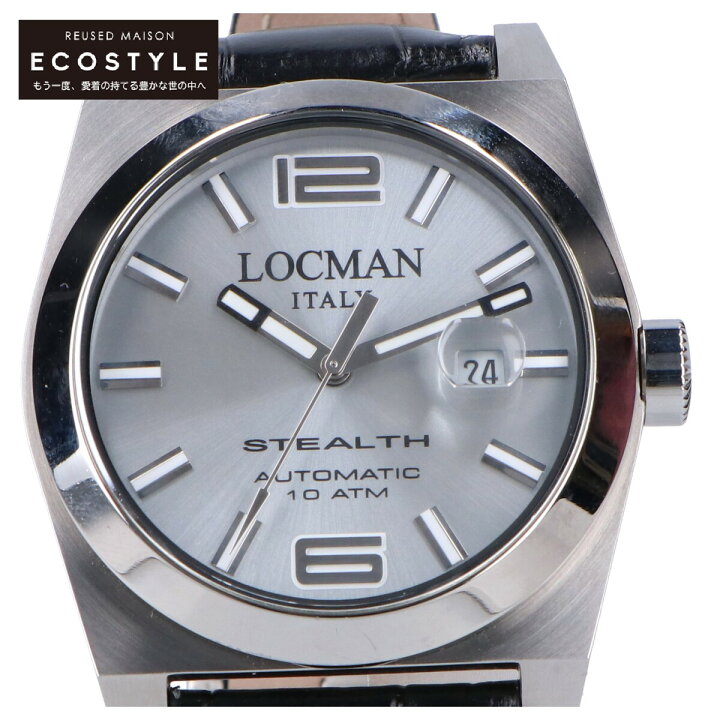 楽天市場】Locman ロックマン 205 STEALTH ステルス 型押しレザー 