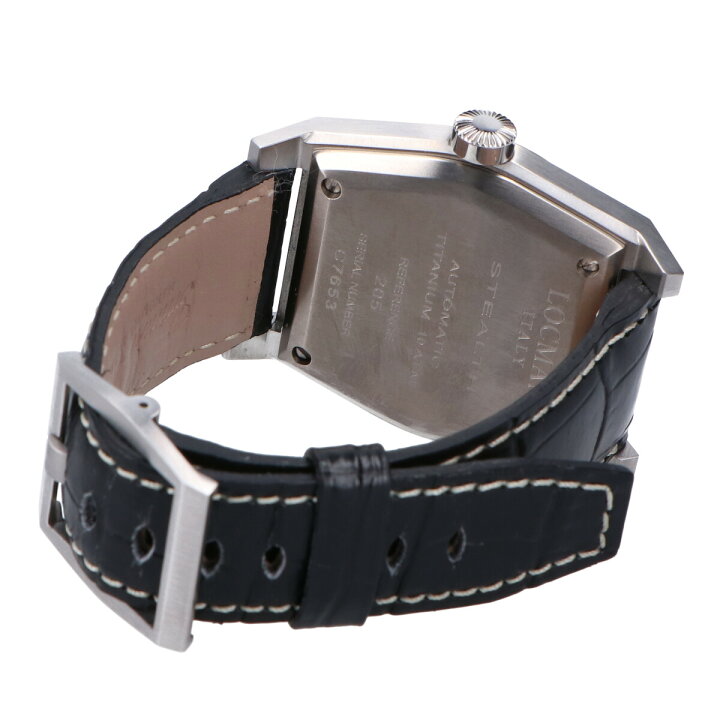 楽天市場】Locman ロックマン 205 STEALTH ステルス 型押しレザー  