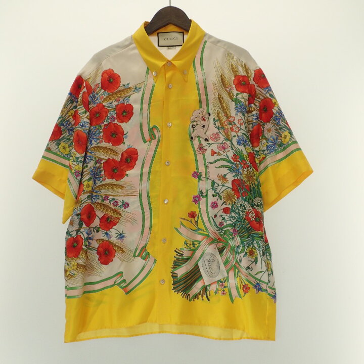 楽天市場】GUCCI グッチ 【国内正規】546182 フローラル シルク100 
