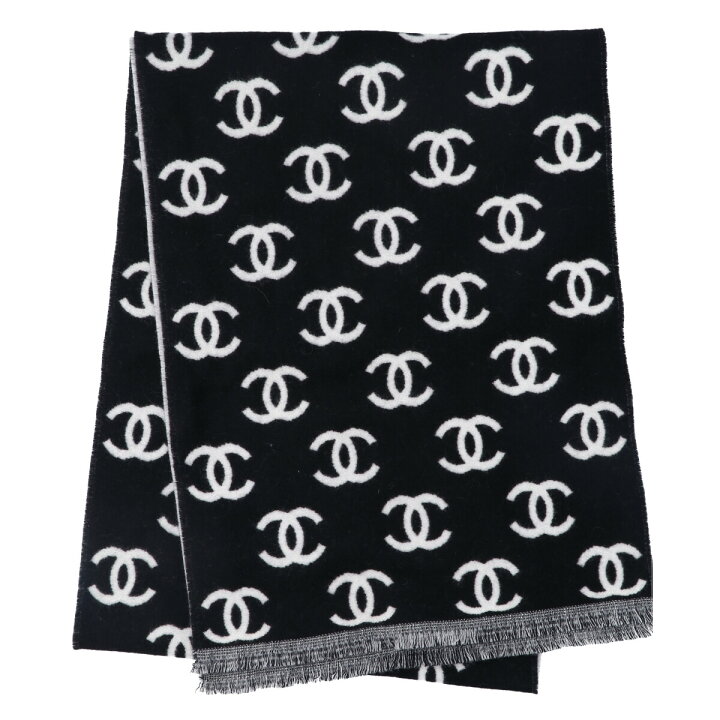 楽天市場】CHANEL シャネル 新品同様/ カシミア混ウール ココマーク  