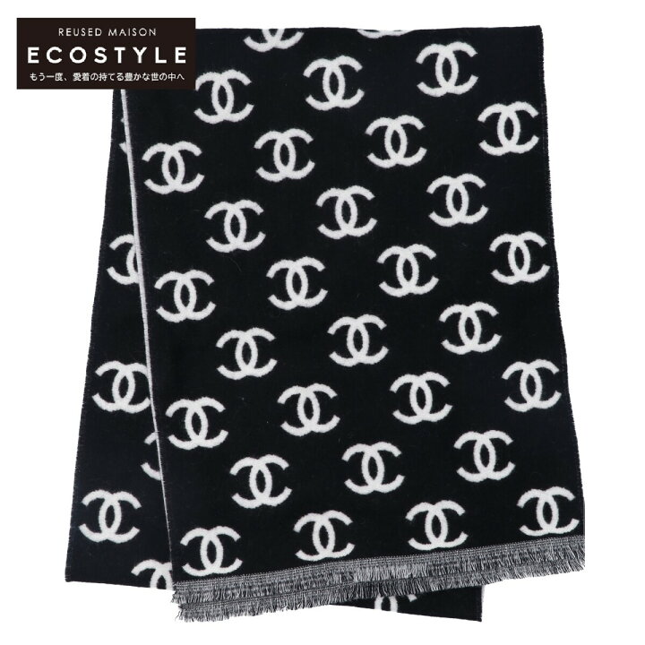 楽天市場】CHANEL シャネル 新品同様/ カシミア混ウール ココマーク  