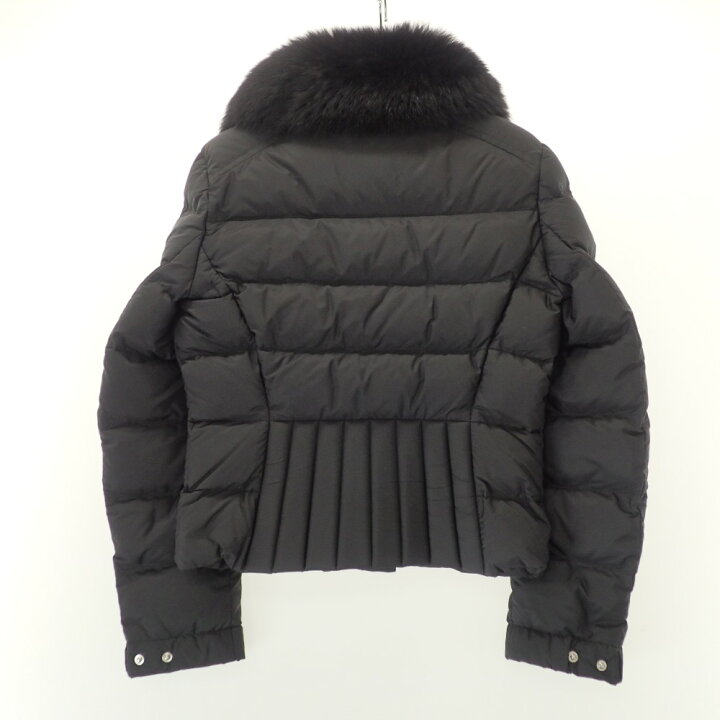楽天市場】PRADA プラダ 29X510 ブルーフォックスファー ライダース 