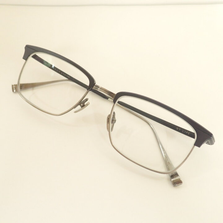 楽天市場】MASUNAGA 増永眼鏡 NY LIFE 度入りレンズ スクエアシェイプ 