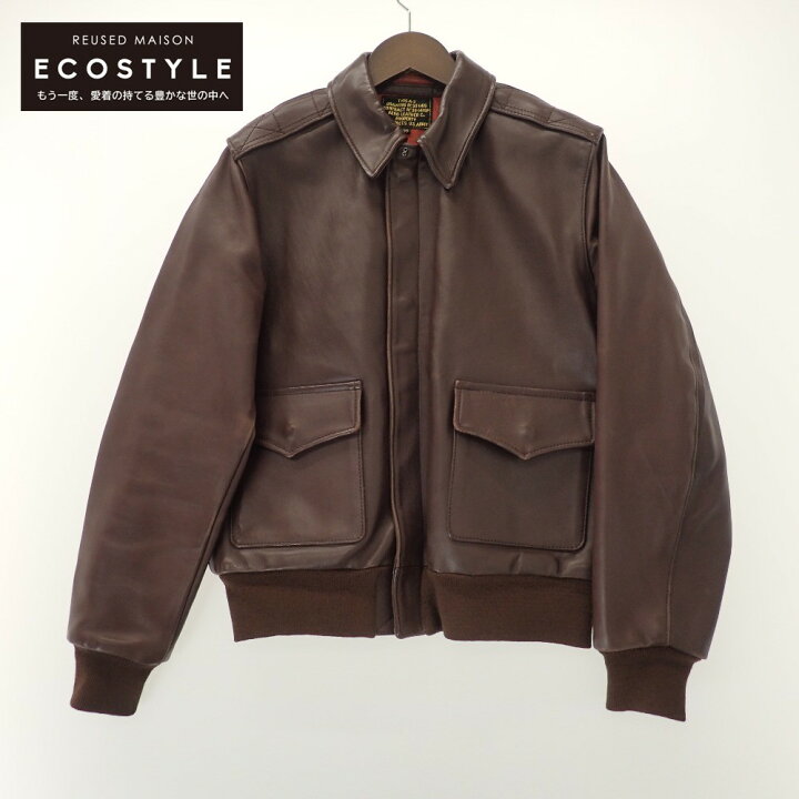 楽天市場】AEROLEATHER エアロレザー 39-1410P TYPE A-2 U.S.ARMY 