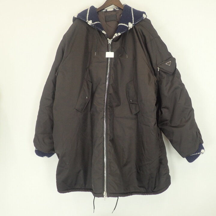 楽天市場】PRADA プラダ SGB896オーバーサイズ Re Nylon レイン コート 