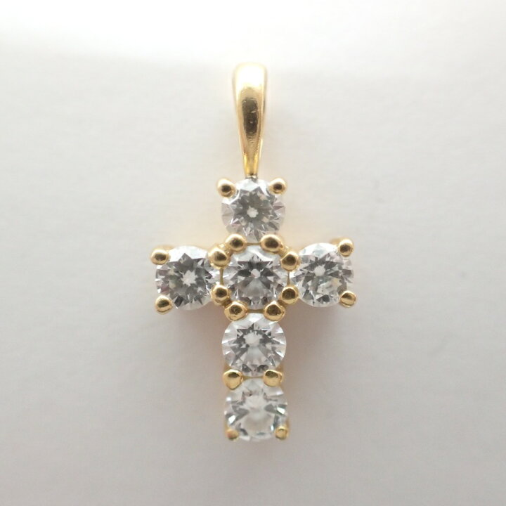 楽天市場】EYEFUNNY アイファニー 750YG Brilliant cross S Pendant 