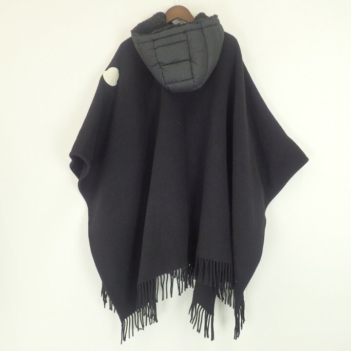 送料無料 MONCLER モンクレール MANTELLA レディース ポンチョ フード 