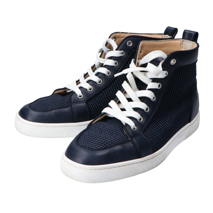 楽天市場】Christian Louboutin クリスチャンルブタン メッシュ/レザー 