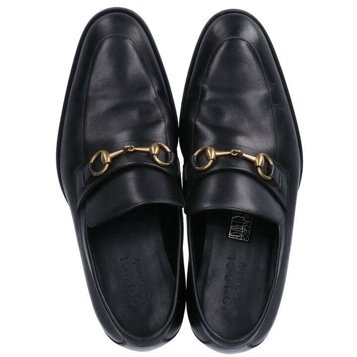 楽天市場】GUCCI グッチ 108418 ホースビット レザースリッポン 