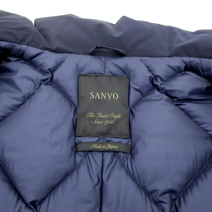 楽天市場】SANYO サンヨー 美品 SANYO サンヨー 京鴨 スタンドカラー 