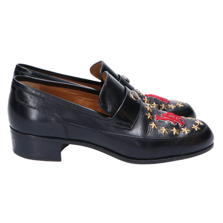 楽天市場】GUCCI グッチ 535298 LA刺繍/スタースタッズ レザー 