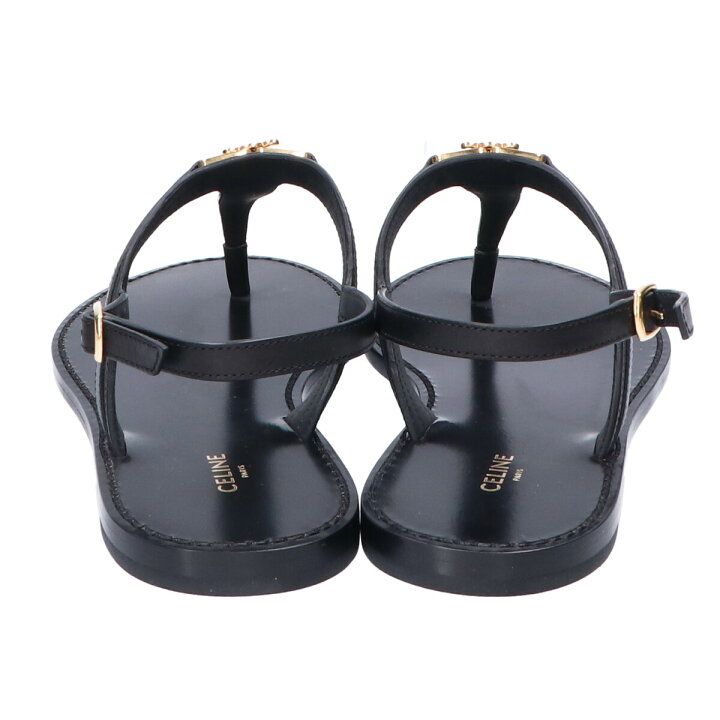 楽天市場】CELINE セリーヌ 【新品同様】Triompheトリンオフ トング  