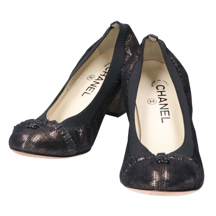 楽天市場】CHANEL シャネル G26900 ココマーク チャンキーヒール  