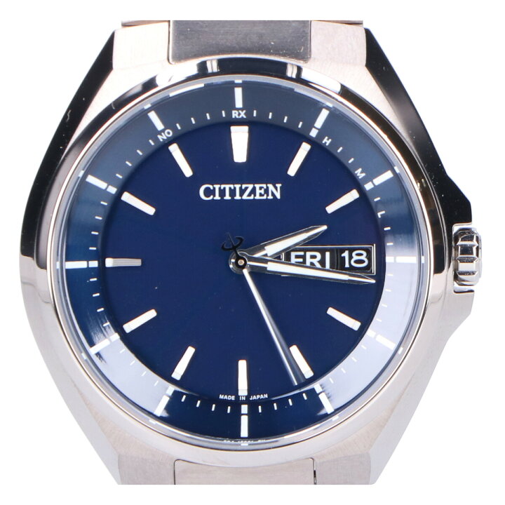 楽天市場】CITIZEN シチズン 【美品】AT6050-54L Cal.H100 ATTESA 
