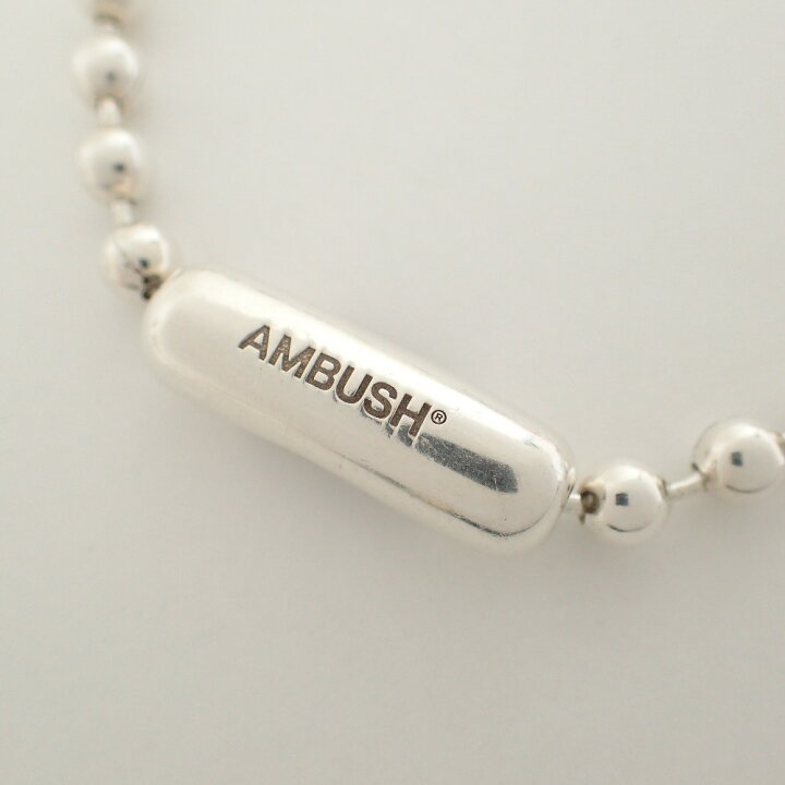 楽天市場】AMBUSH アンブッシュ 925 BALL CHAIN BRACELET ボール 