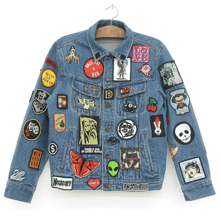 楽天市場】Supreme シュプリーム 【美品】18SS Patches Denim Trucker  