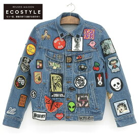 Supreme シュプリーム 【美品】18SS Patches Denim Trucker Jacket パッチデニムトラッカー ジャケット S ブルー系 メンズ 【中古】