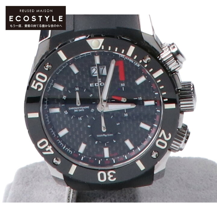 楽天市場】EDOX エドックス 【美品】10020-3-NIN CLASS-1 