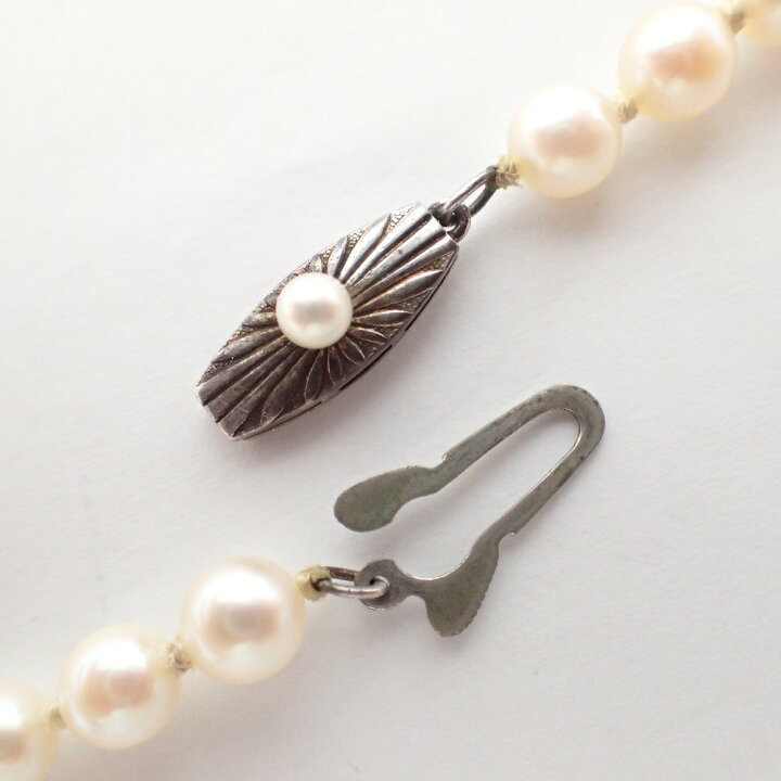 楽天市場】MIKIMOTO ミキモト SIL刻印 約5.5mmパール ネックレス 