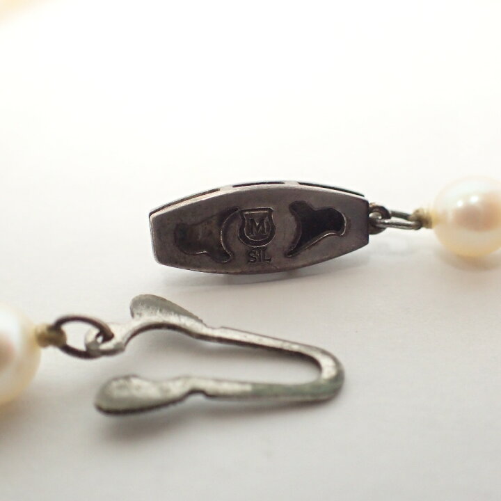 楽天市場】MIKIMOTO ミキモト SIL刻印 約5.5mmパール ネックレス 