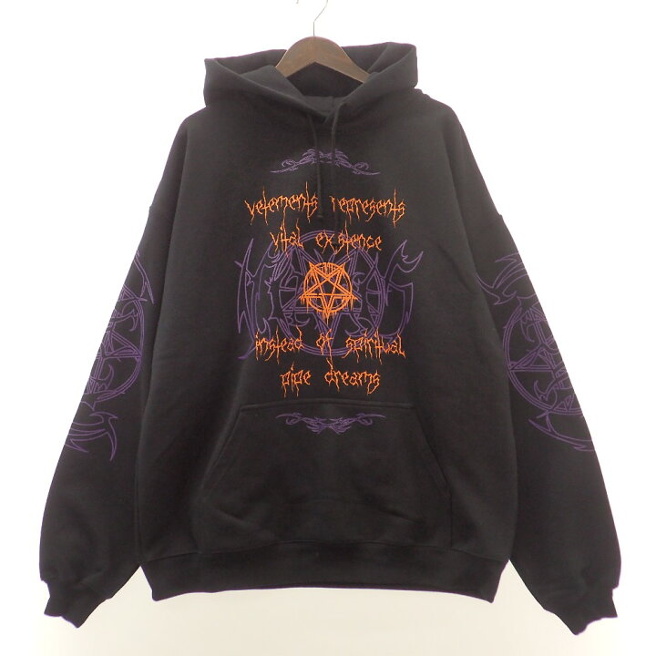 楽天市場】Vetements ヴェトモン UE52TR480B VITAL EXISTENCE HOODIE 